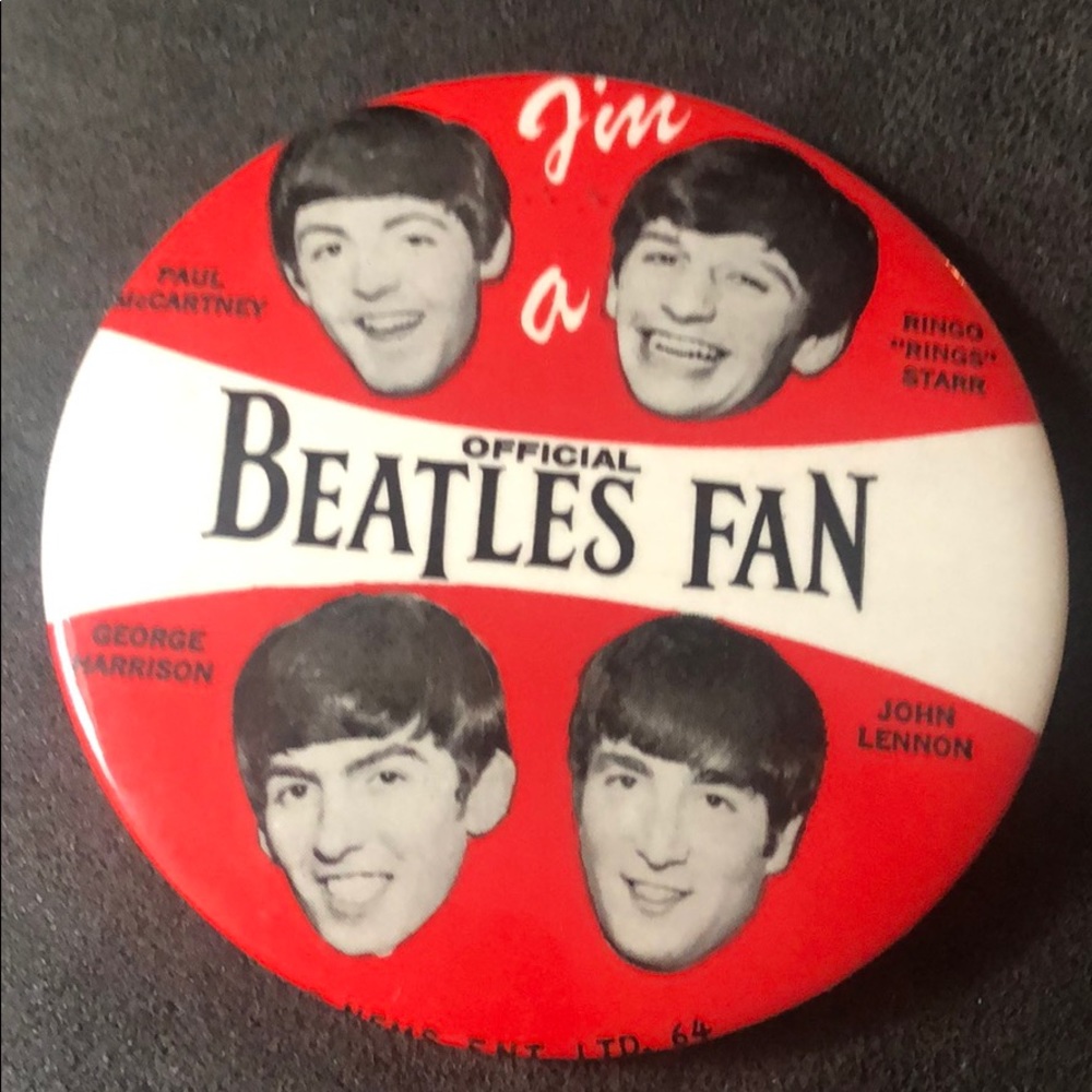 Official Beatles pin